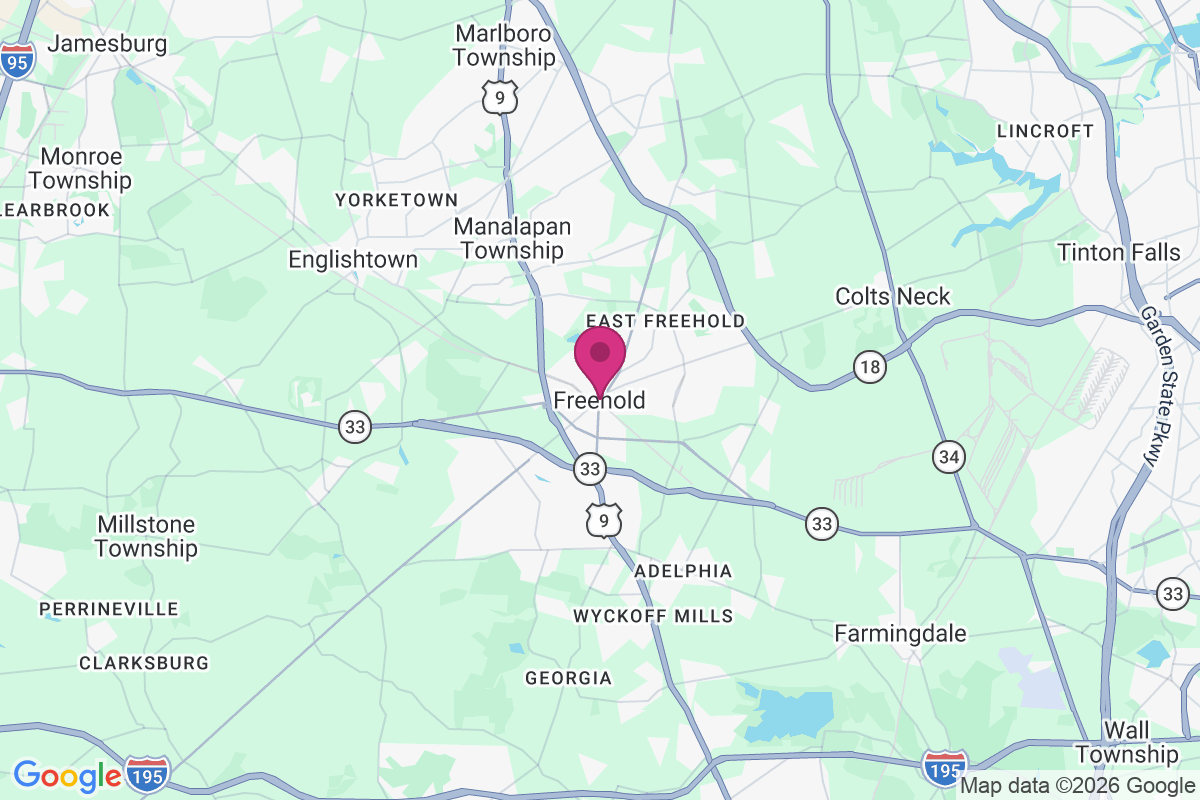 Freehold map