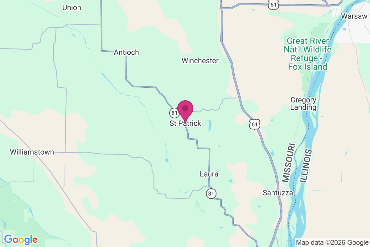 Saint Patrick map