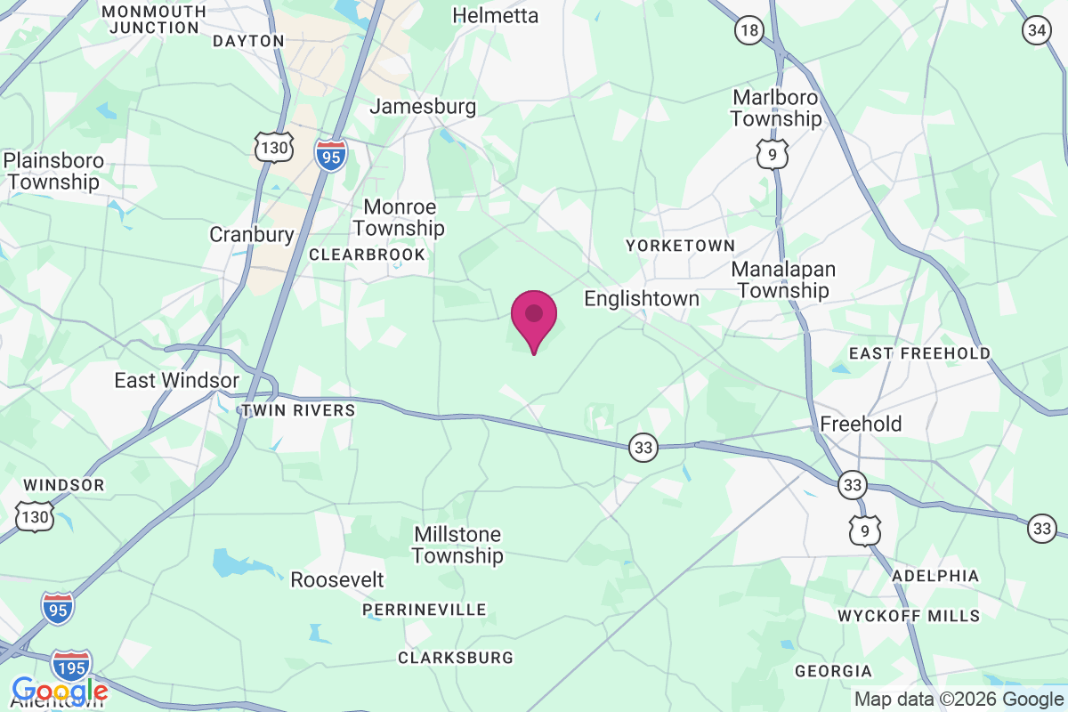 Middlesex Downs map