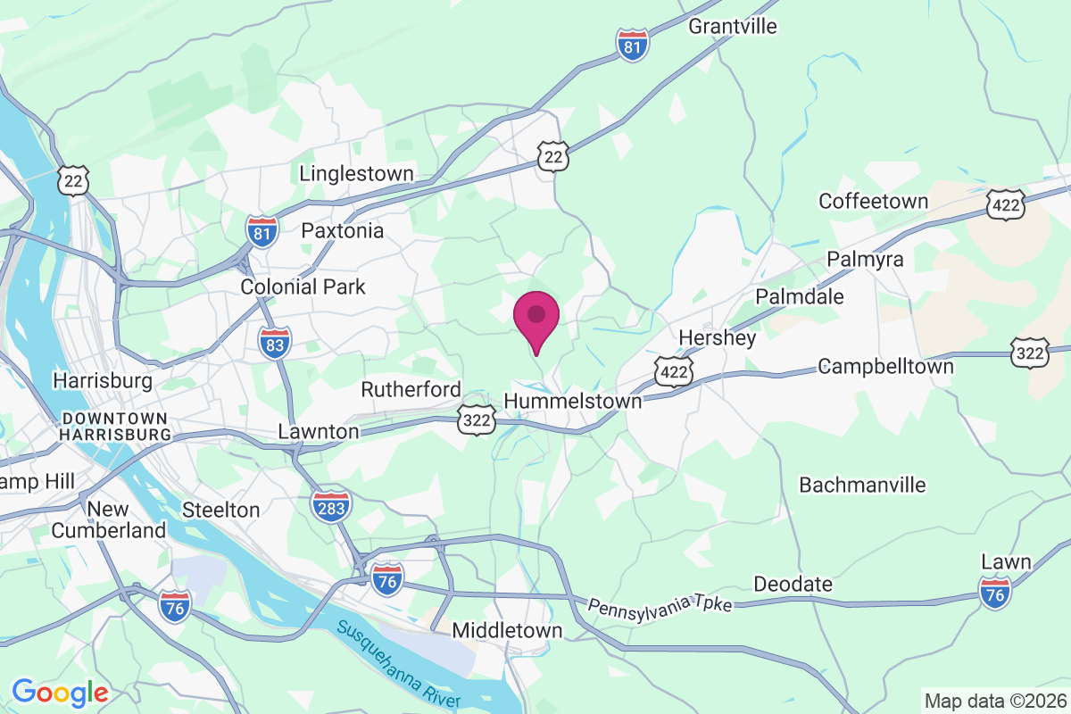 Hoernerstown map