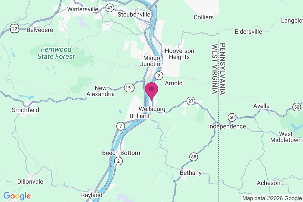 Lazearville map