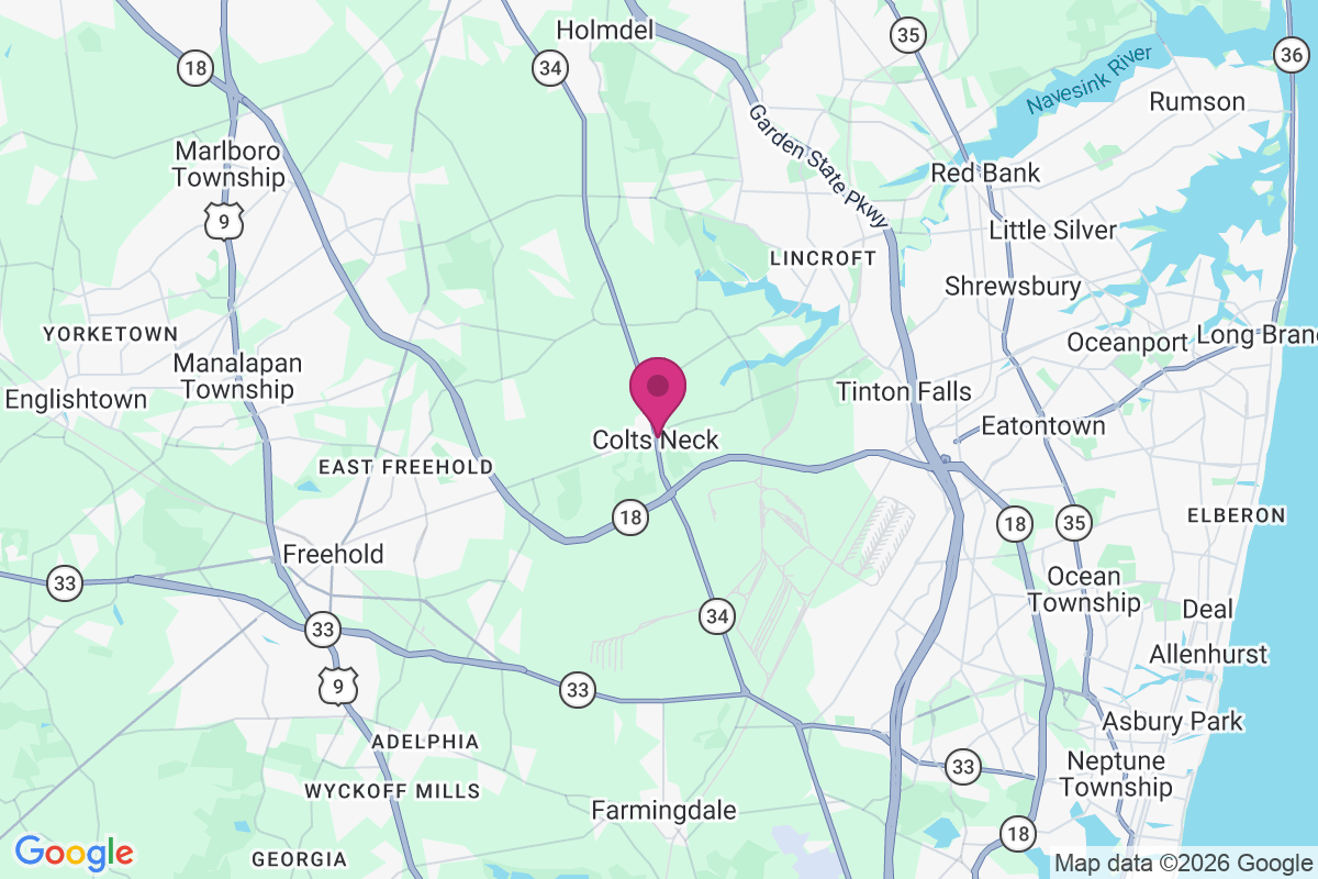 Colts Neck map