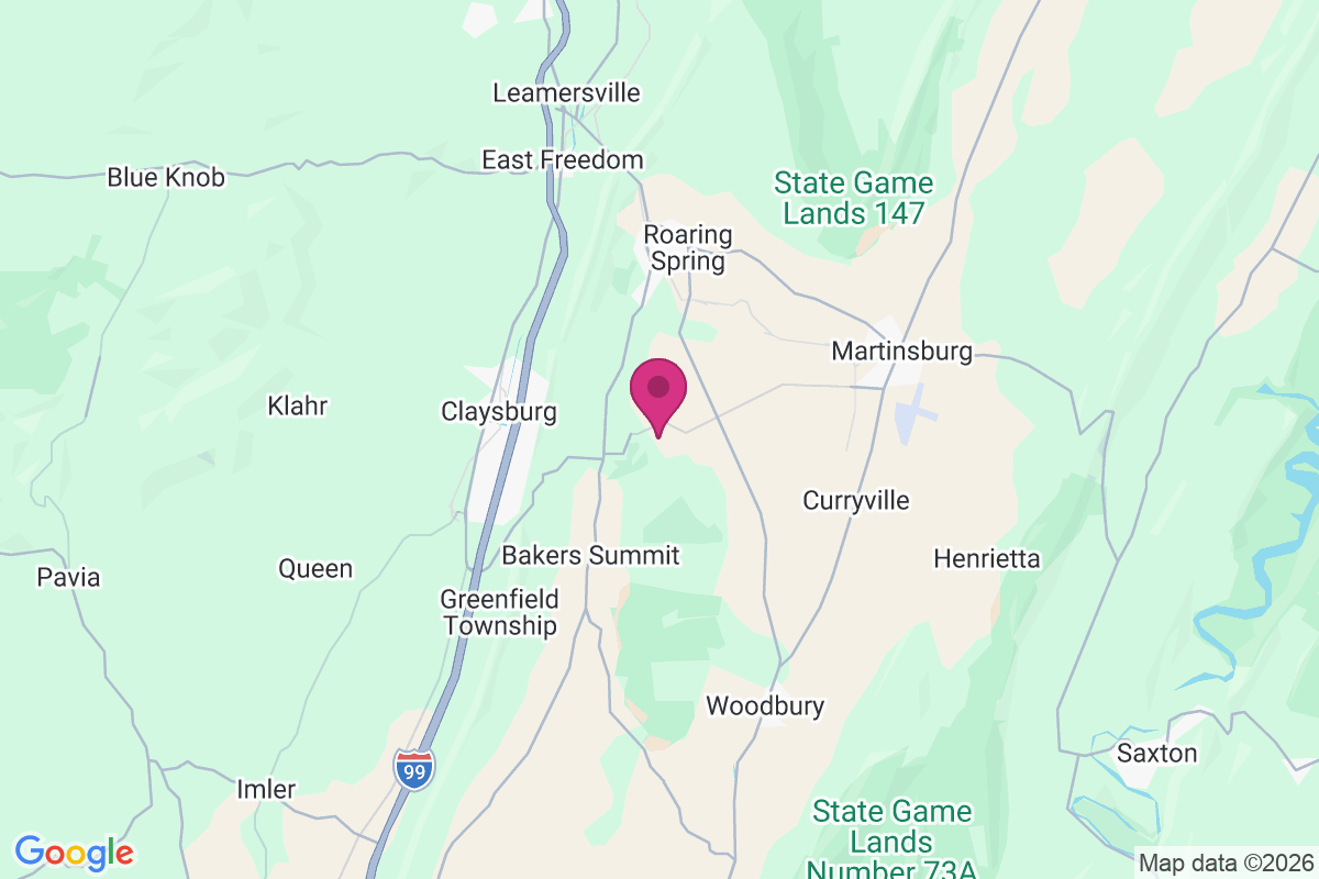 Ore Hill map