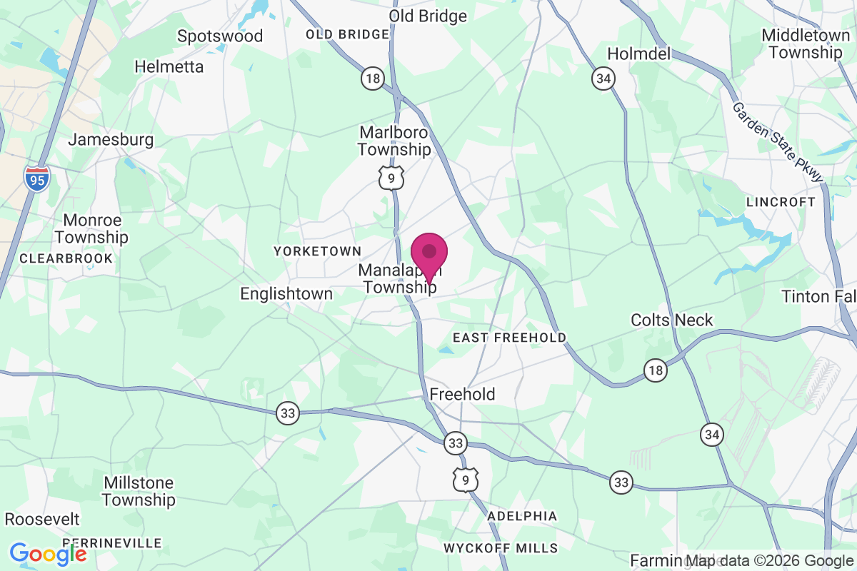 Monmouth Heights at Manalapan map