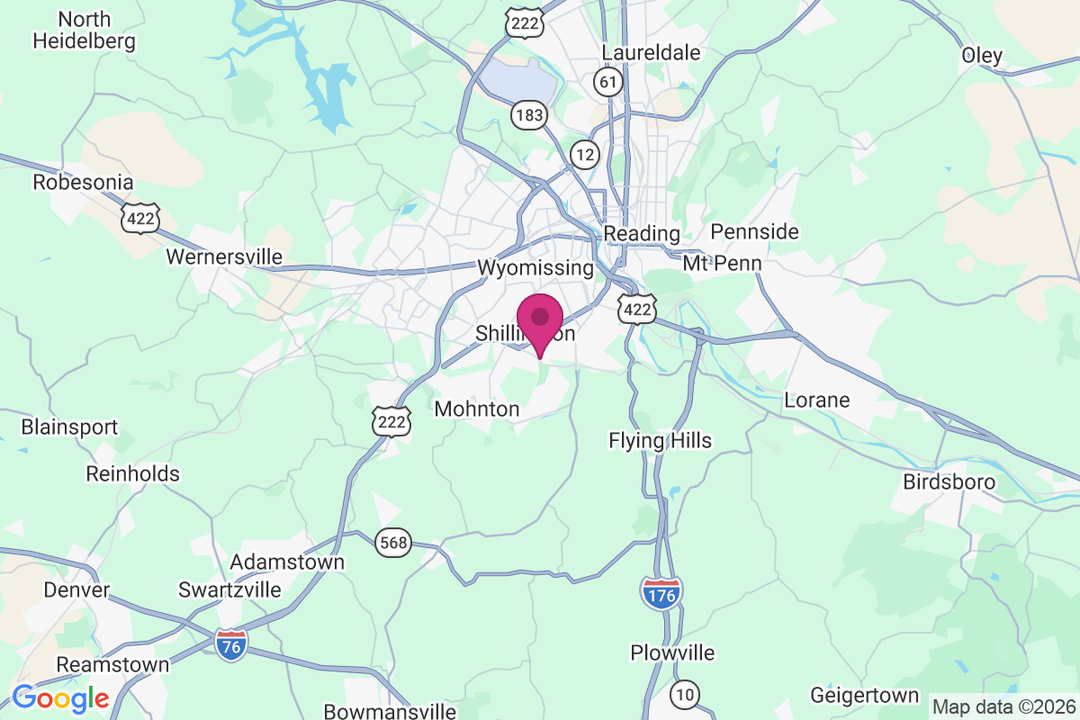 Shillington map