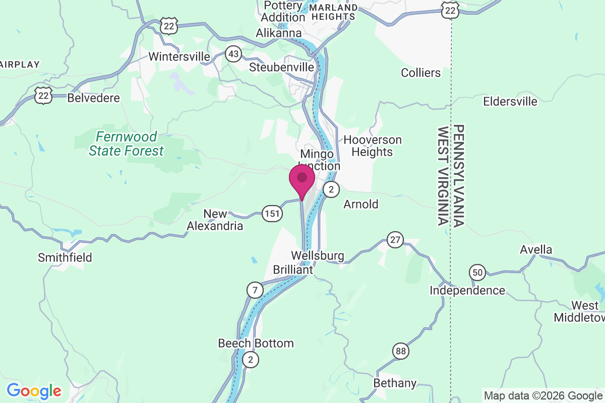 Georges Run map