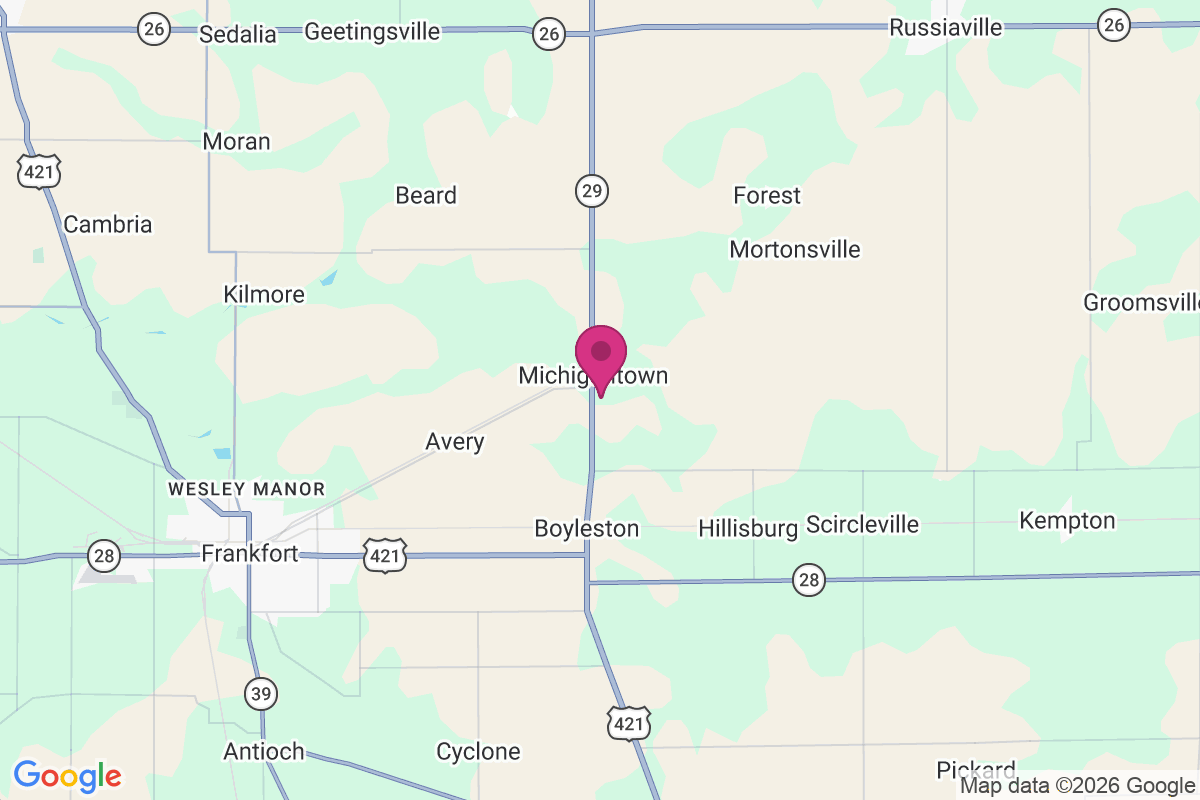 Michigantown map