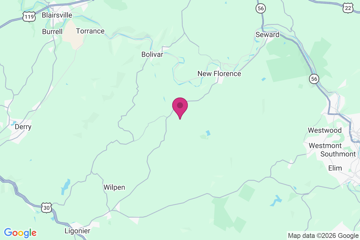 West Fairfield map