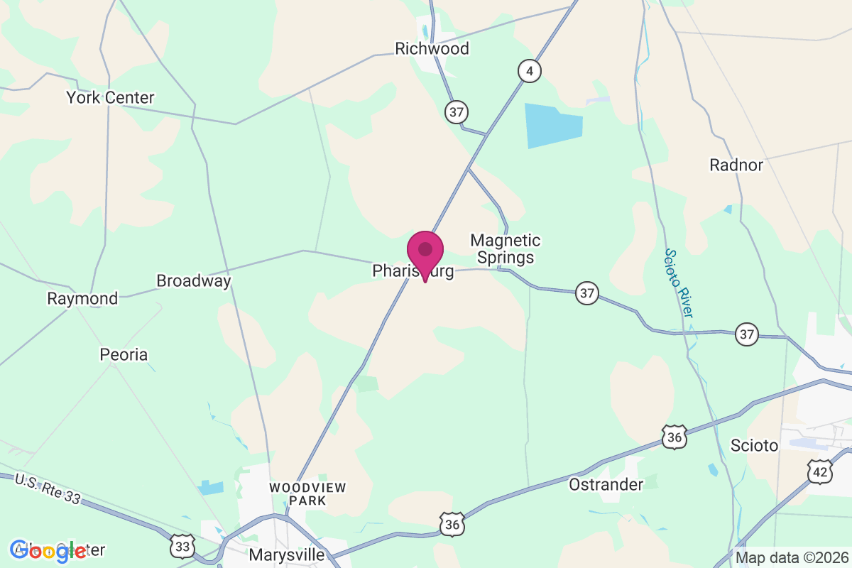 Pharisburg map