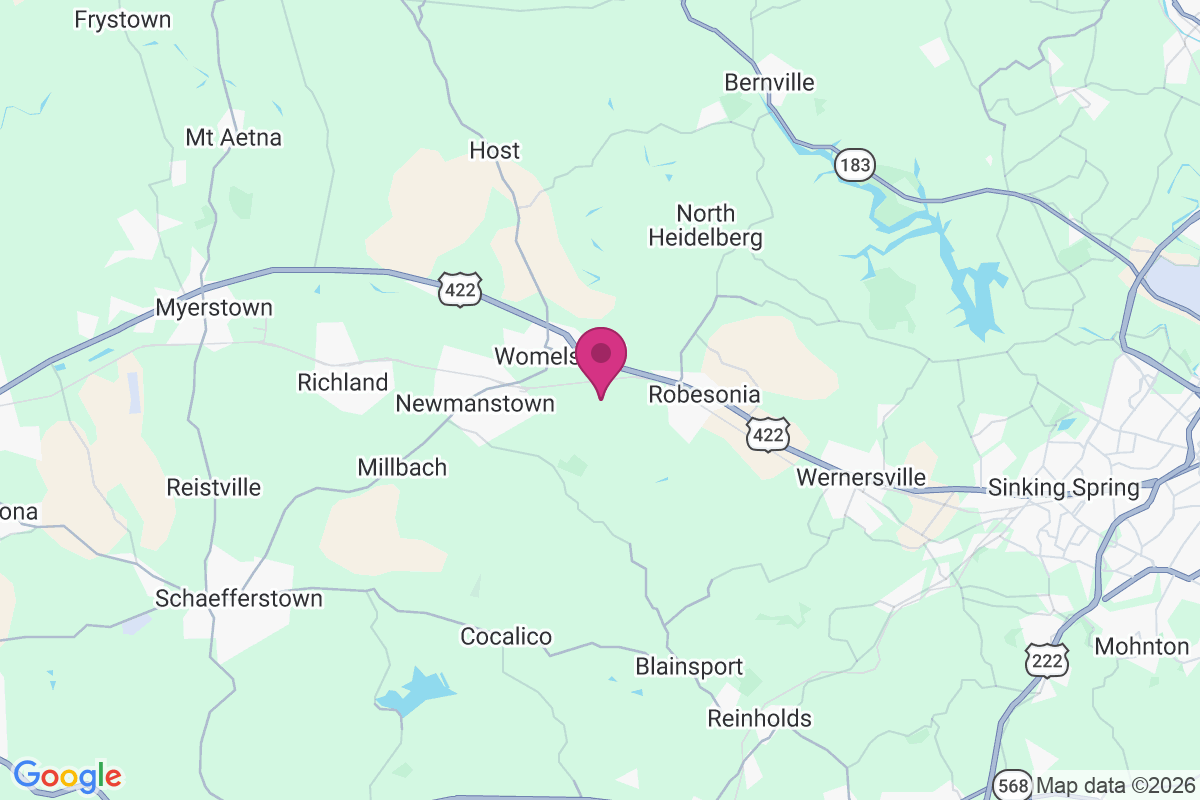 Ryeland map