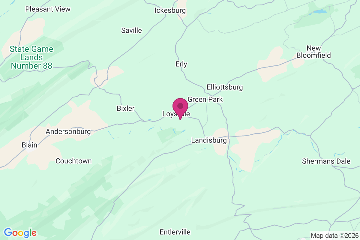Loysville map