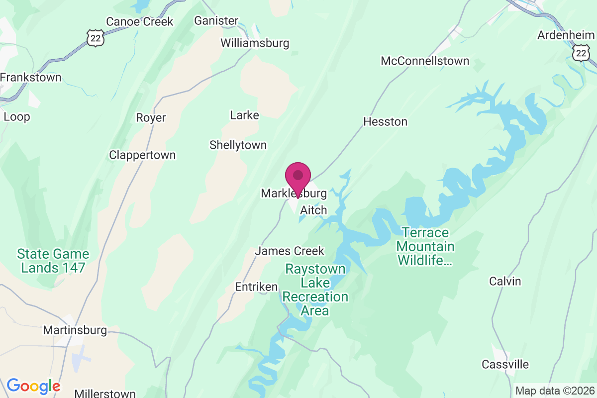 Marklesburg map