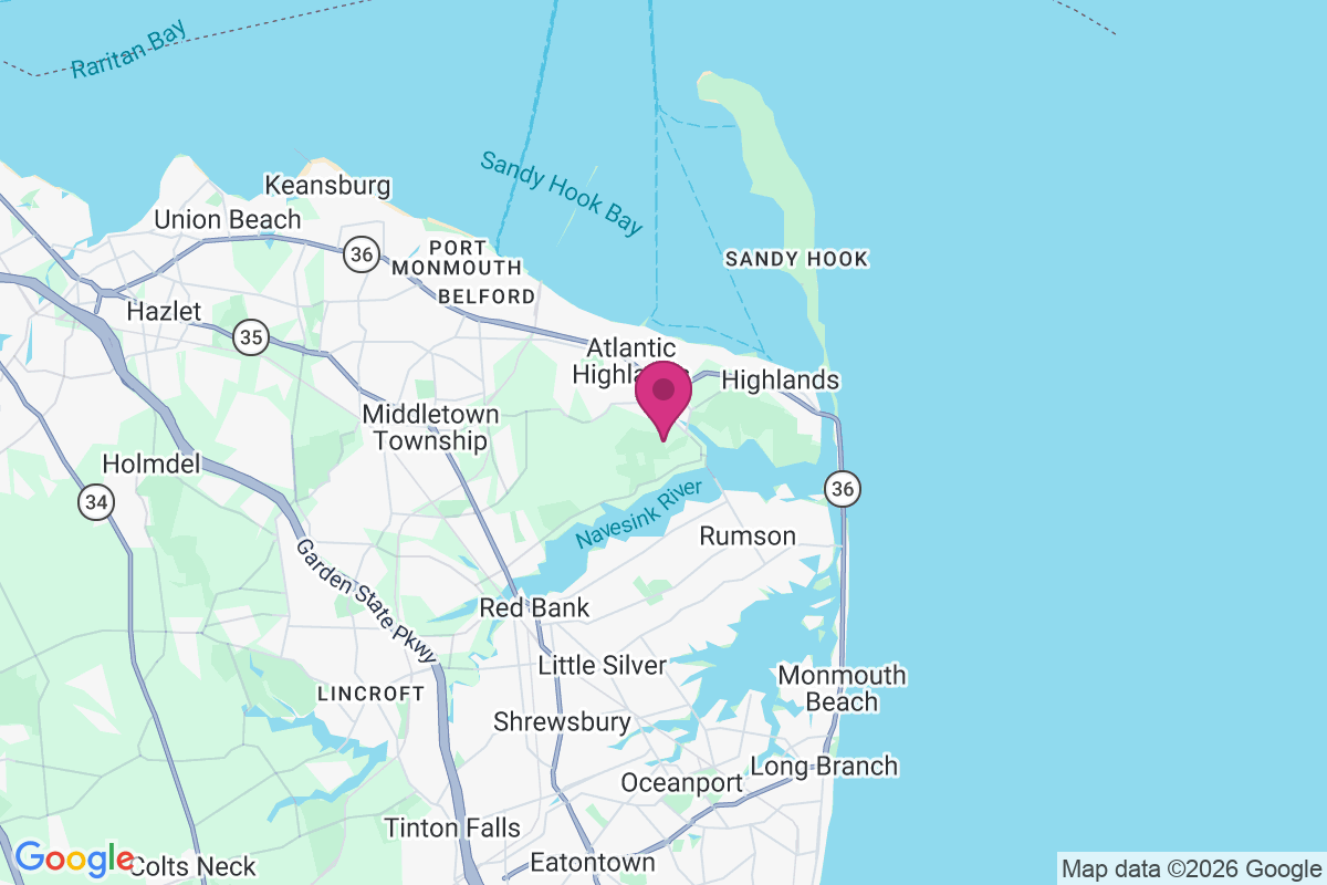 Navesink map
