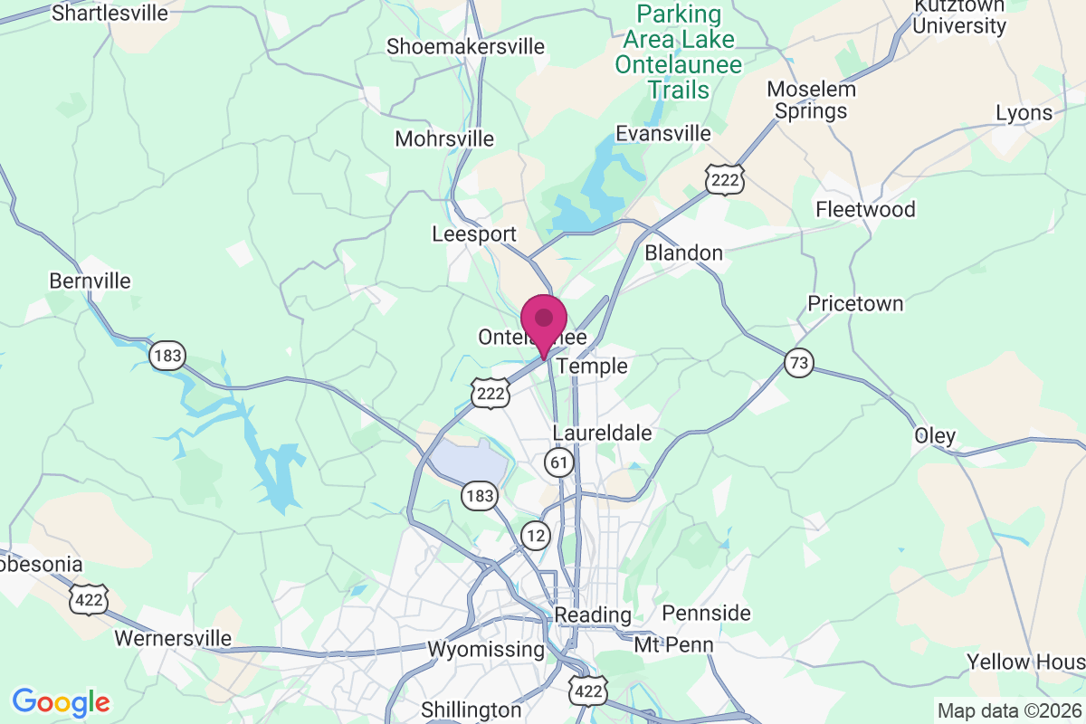 Ontelaunee map