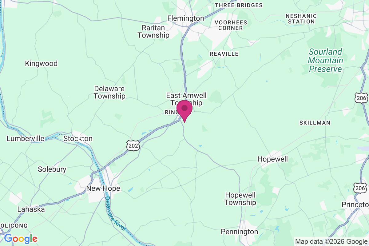 Ringoes map