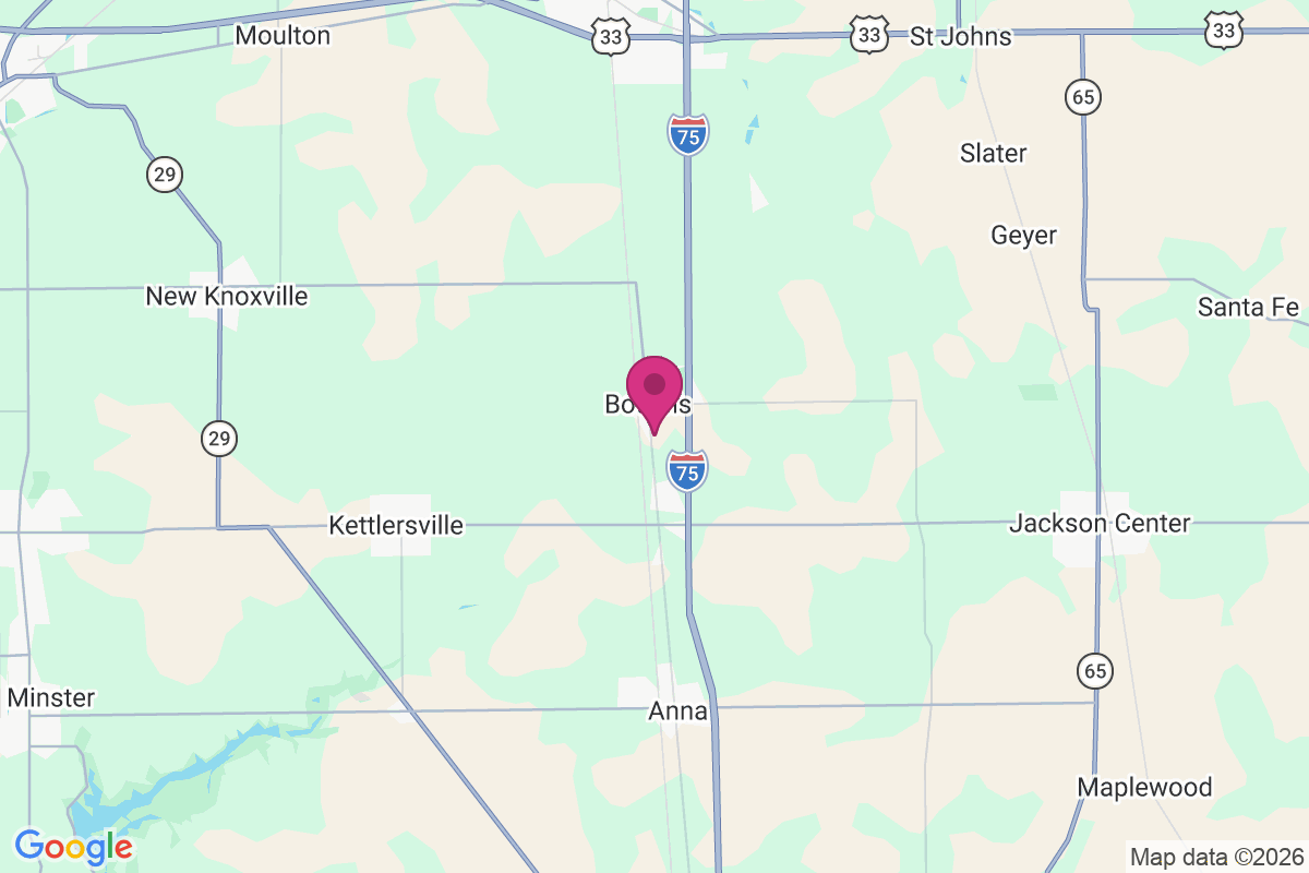 Botkins map
