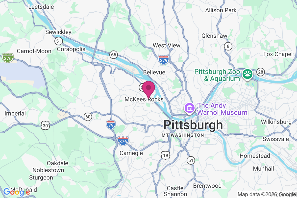 Mc Kees Rocks map