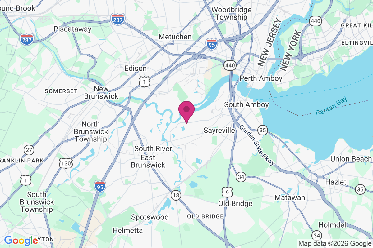 Sayreville Station map