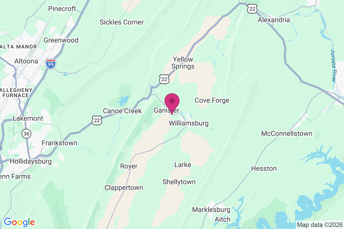 Ganister map