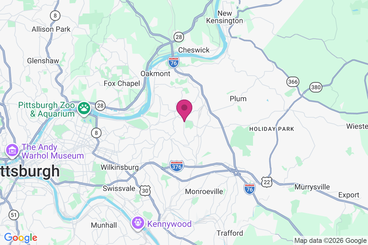 Peter Mans Corner map