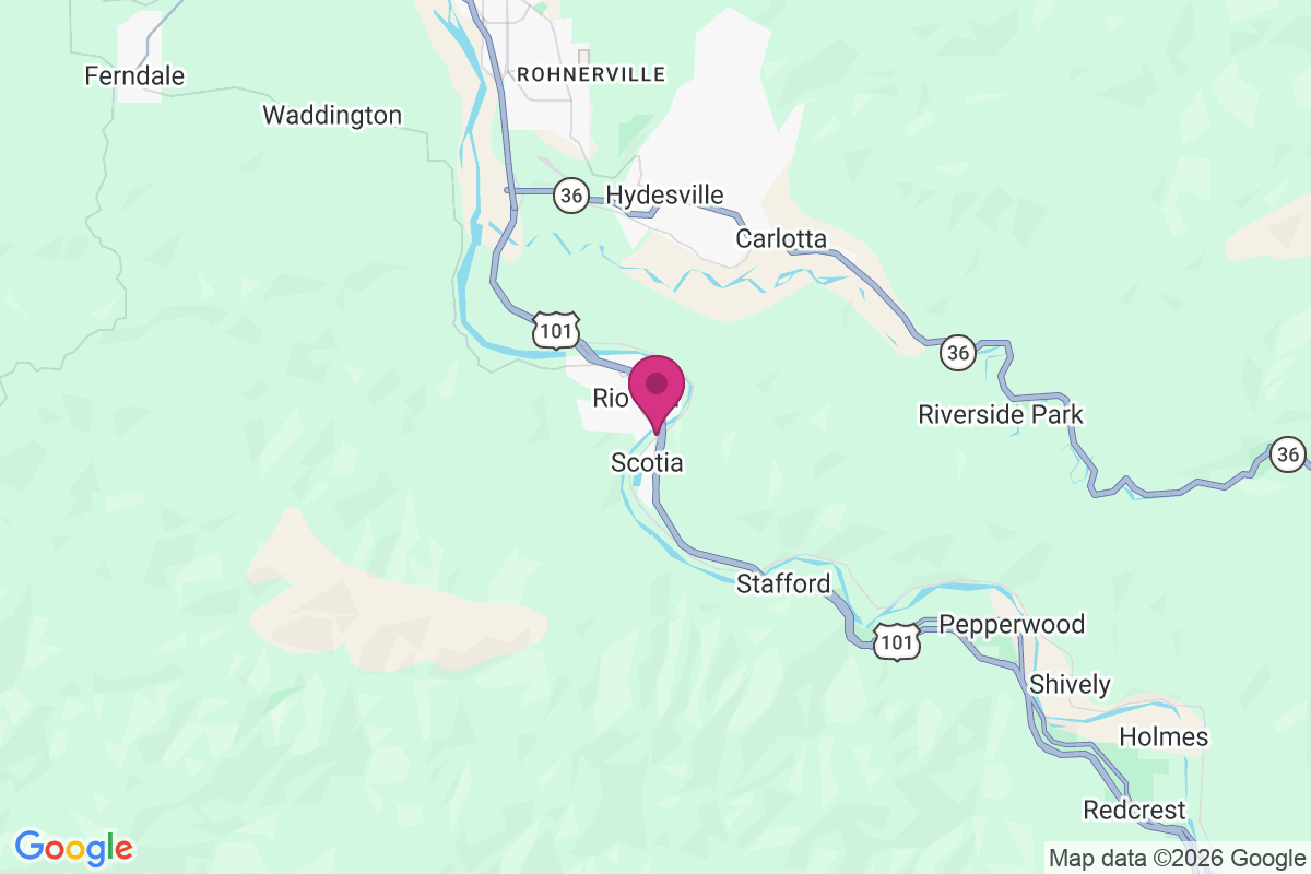 Rio Dell map