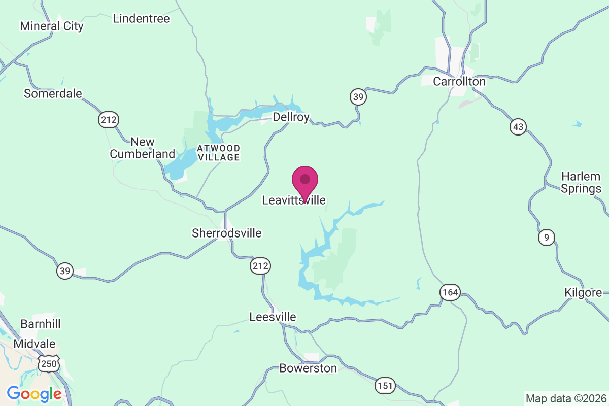 Leavittsville map