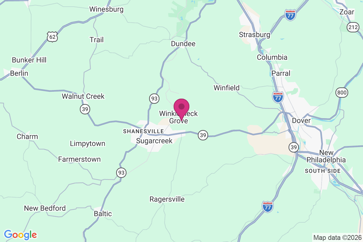 Winklepleck Grove map