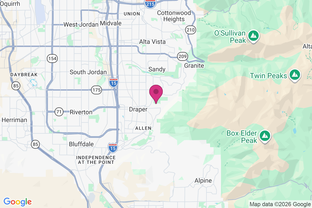 Bluff at Hidden Valley map