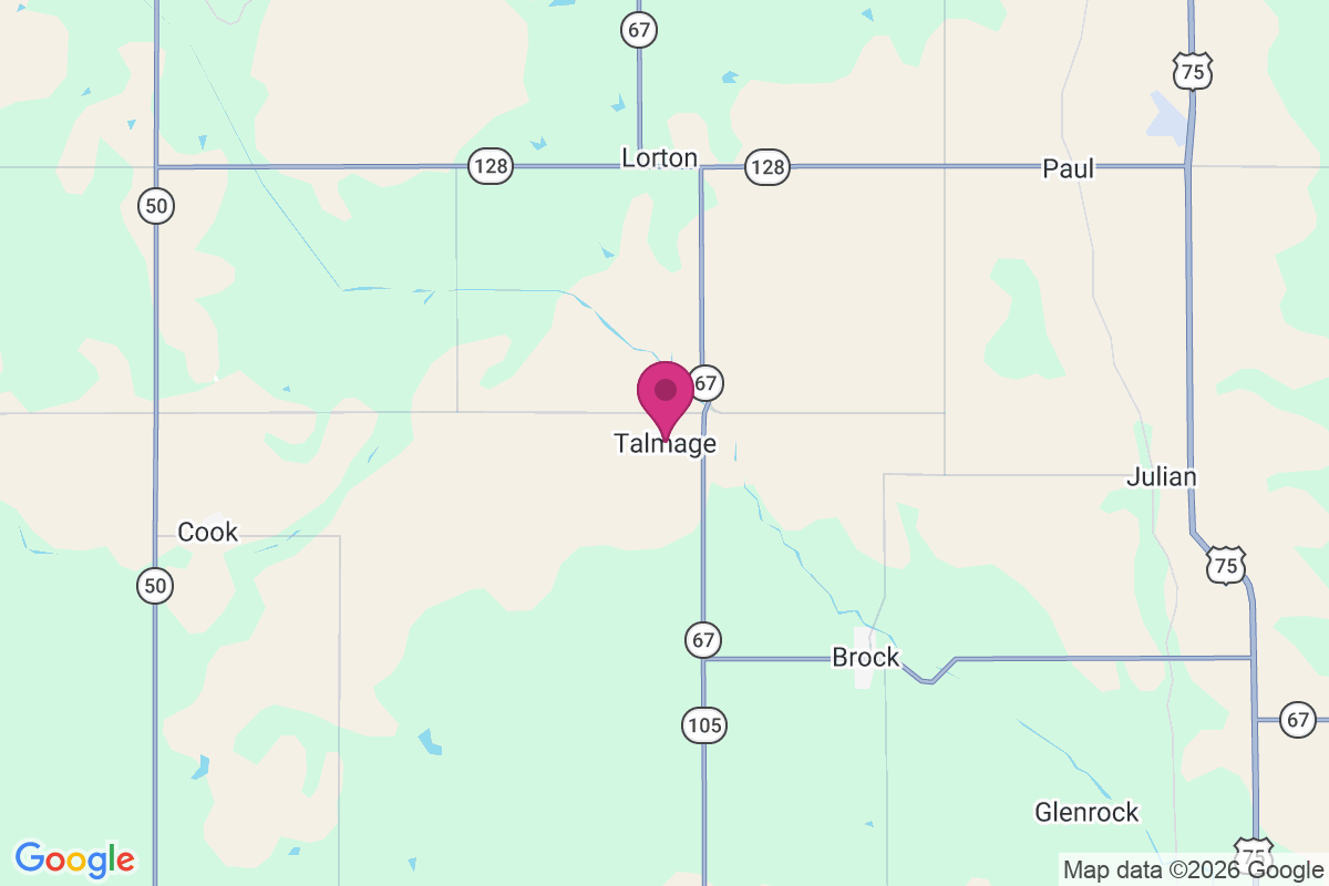 Talmage map