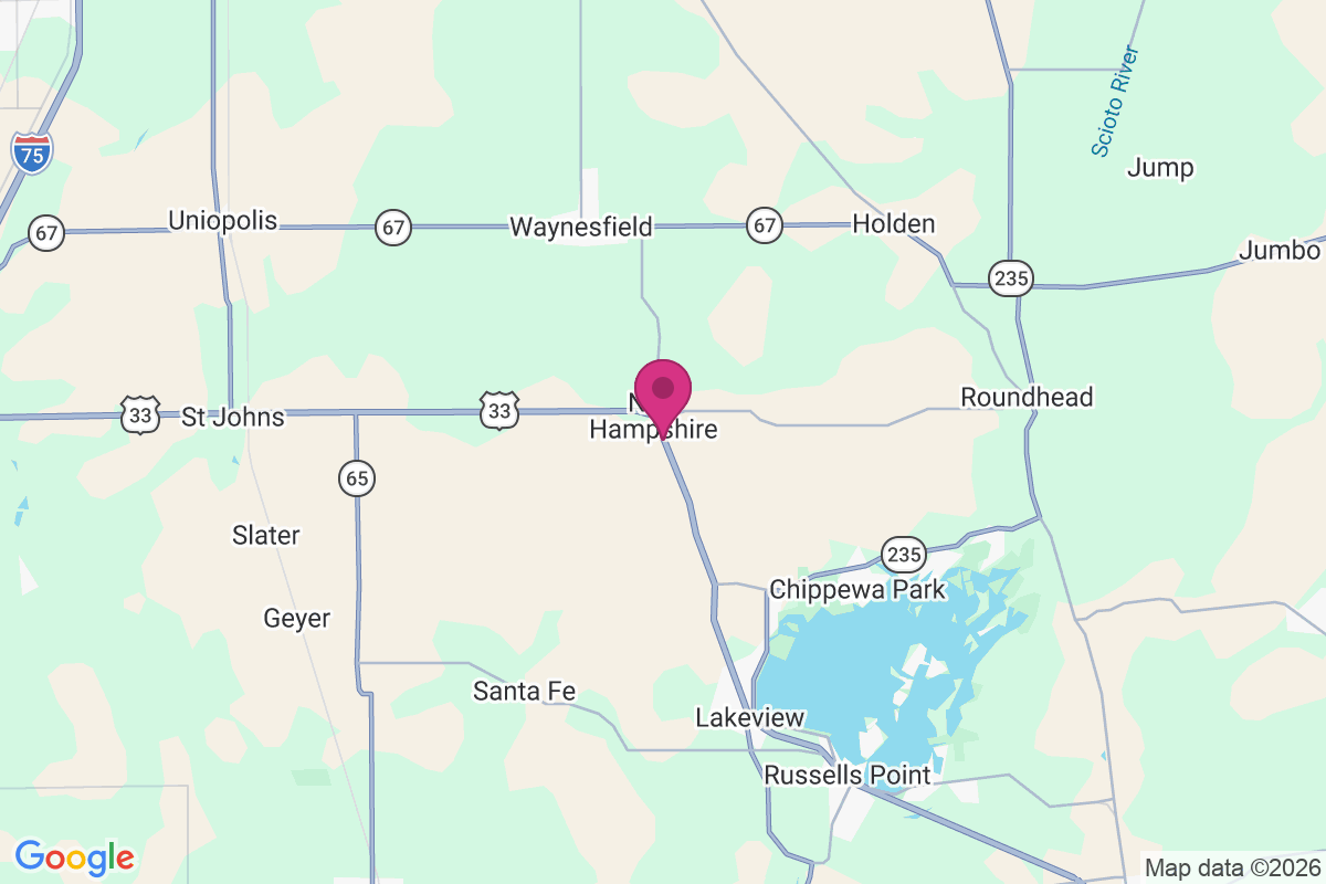 New Hampshire map