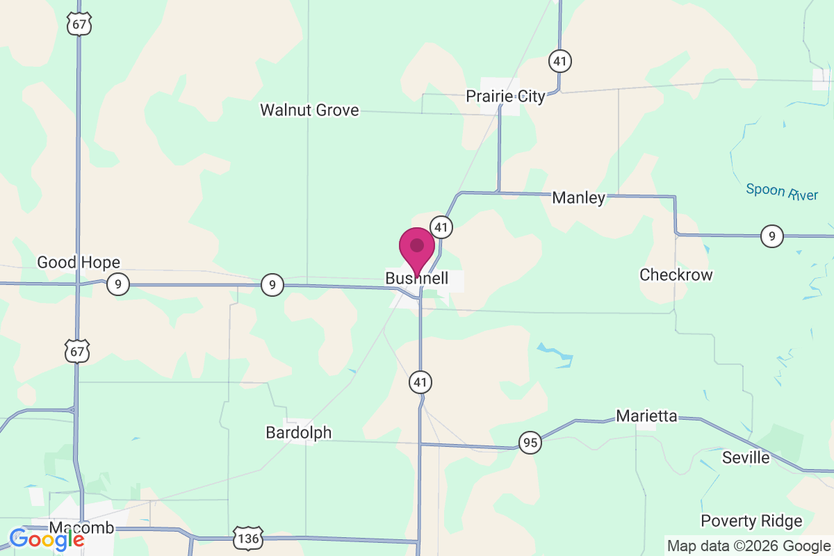 Bushnell map