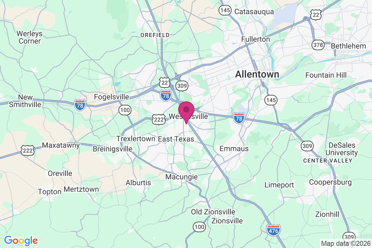 Wescosville map
