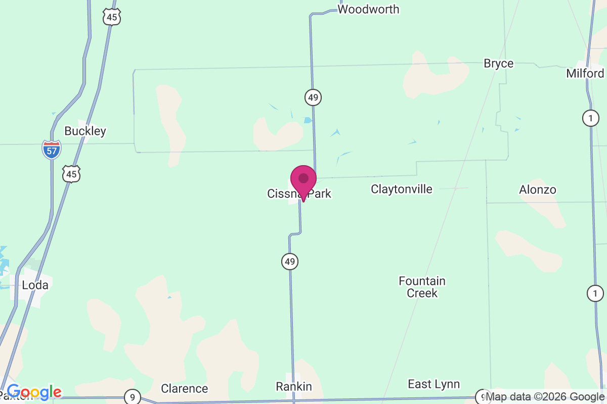 Cissna Park map