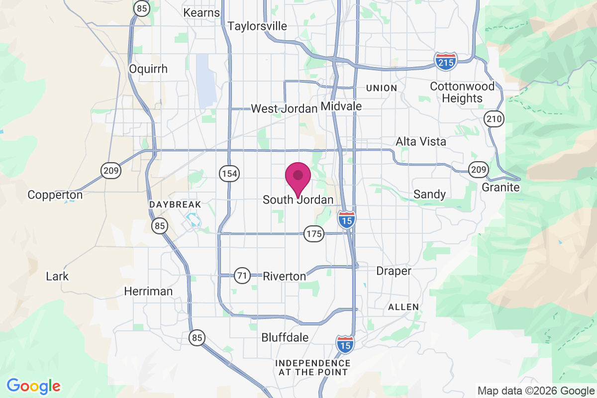 South Jordan map