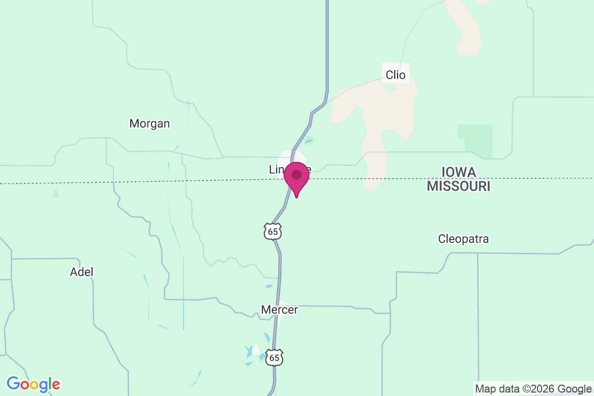 South Lineville map