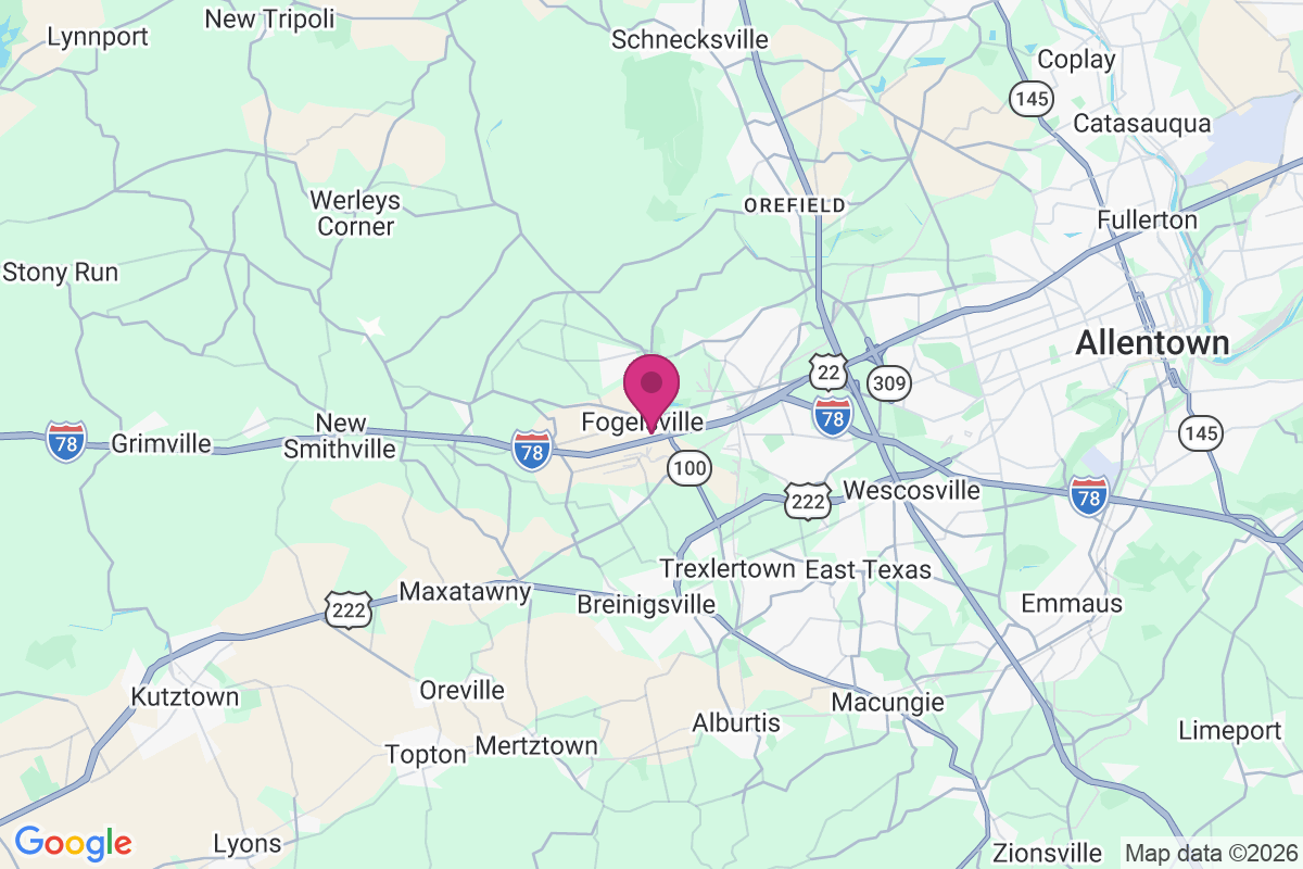 Fogelsville map