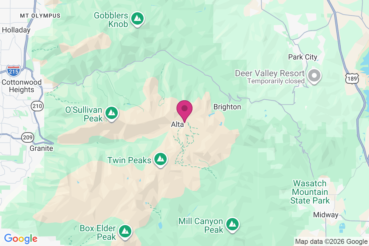 Powder Ridge Condominiums map