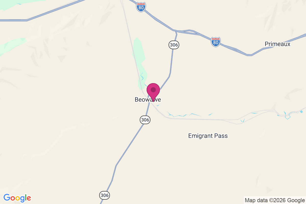 Beowawe map