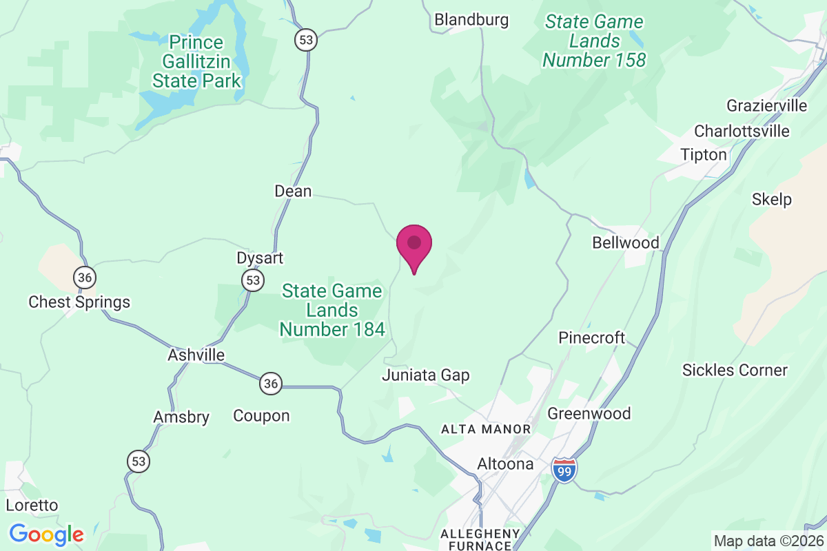 Highland Fling map