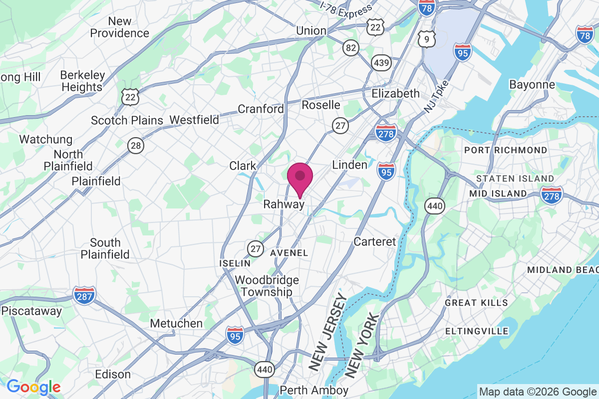 Rahway map