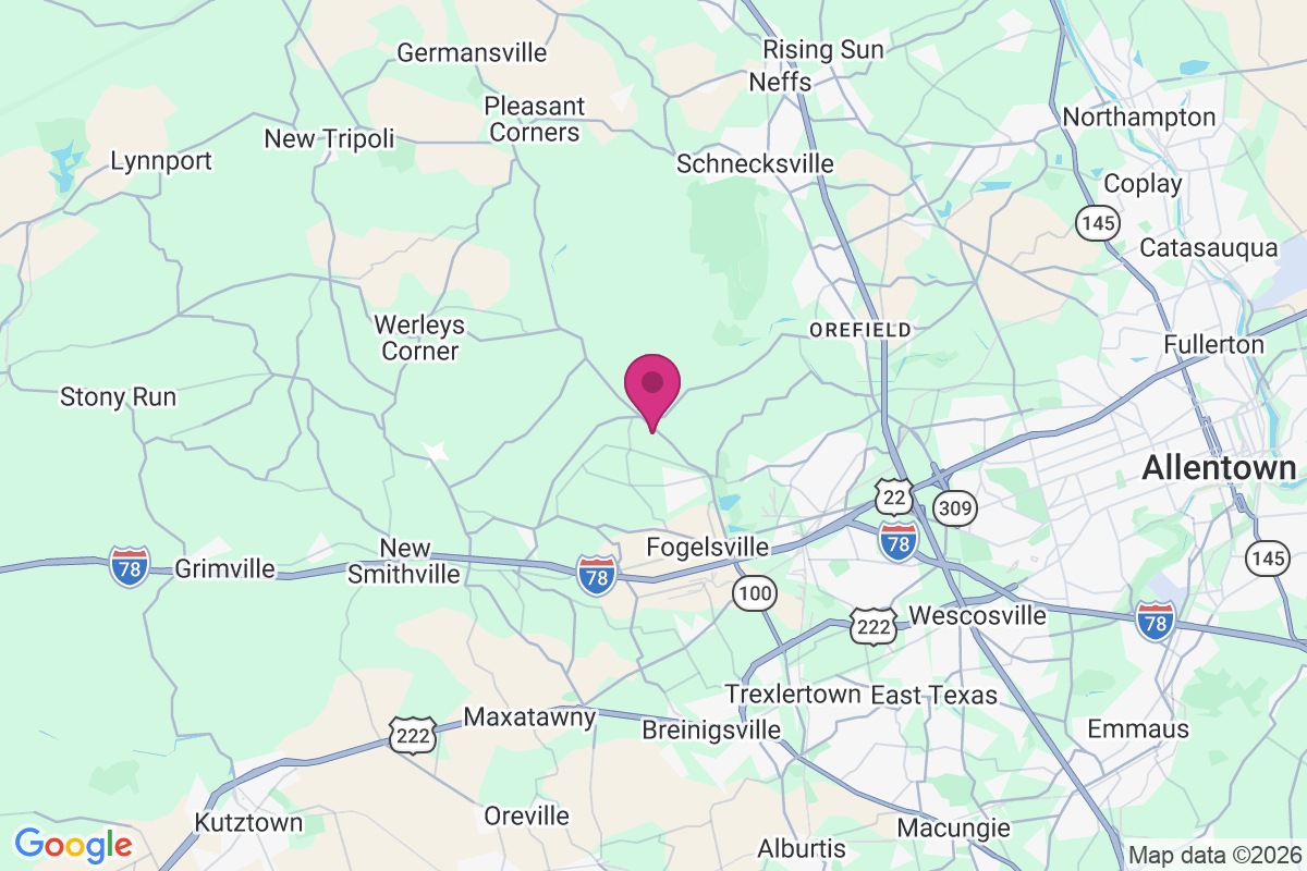 Claussville map