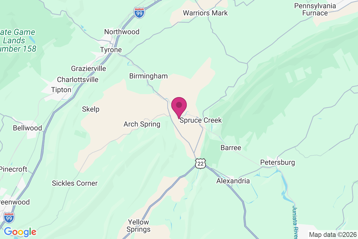 Union Furnace map