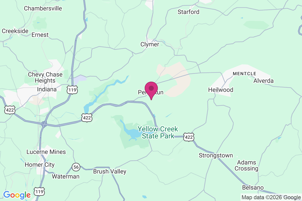 Penn Run map