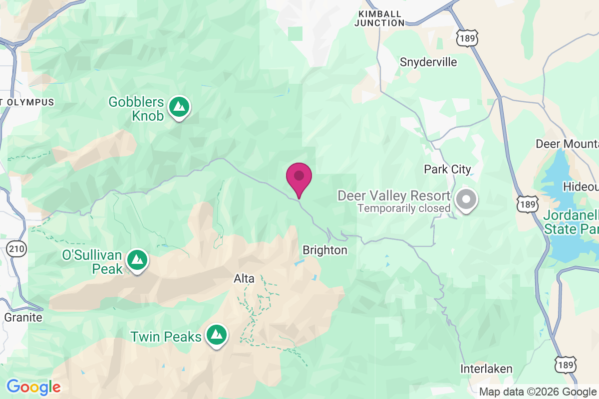 Silver Fork map