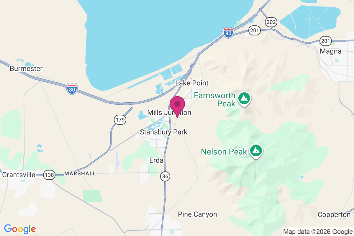 Mills Junction map