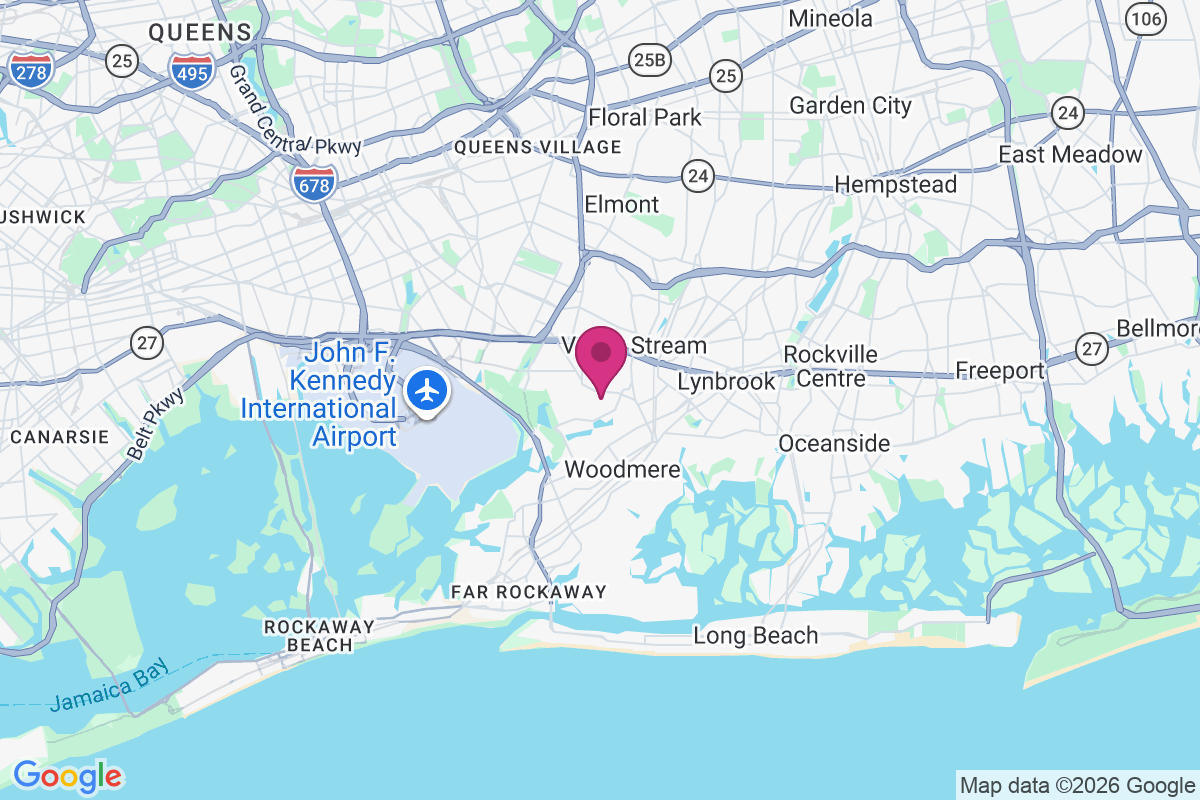 North Woodmere map