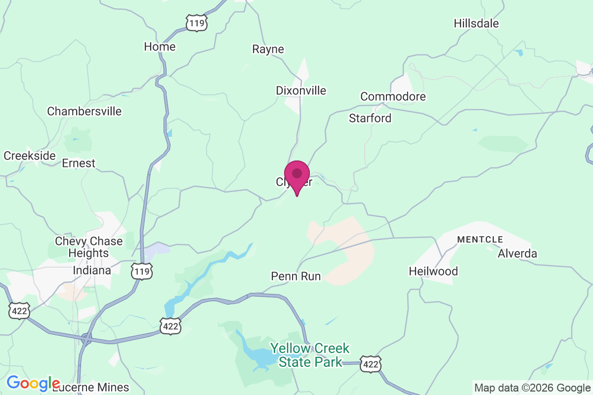 Clymer map