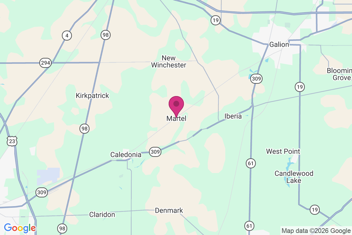 Martel map