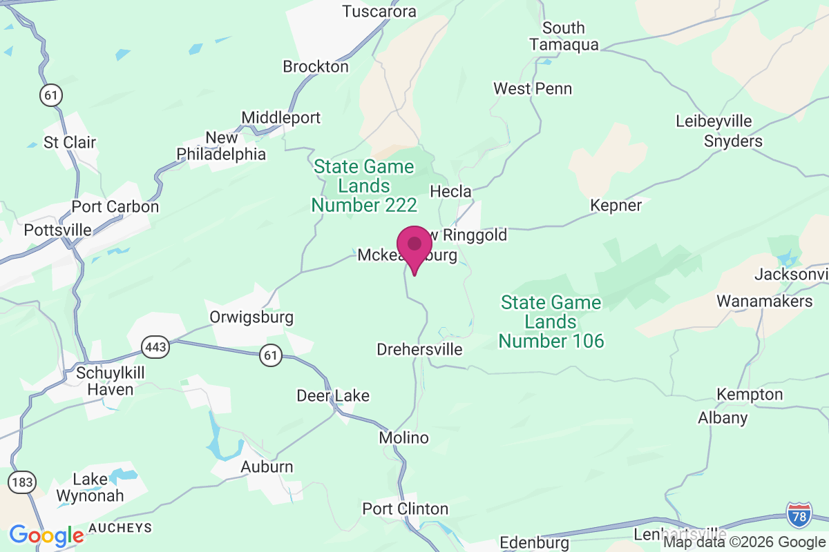 McKeansburg map
