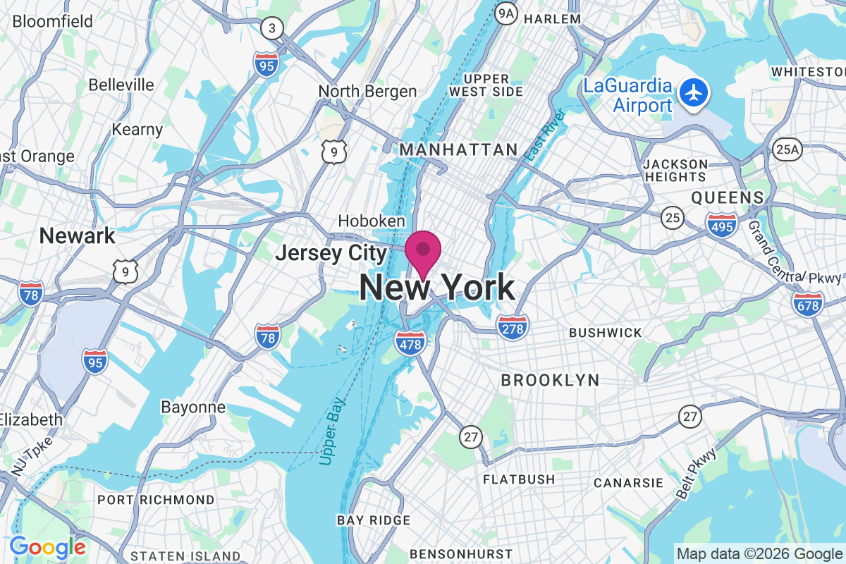 New York map